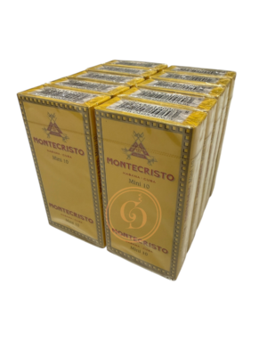 Alternative view of Montecristo Mini 100s